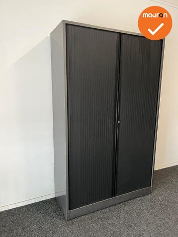 Roldeurkast - Ahrend - B Keuze - 195x120x45cm - Antraciet me, Werkplek, Ophalen of Verzenden, Gebruikt, Kast