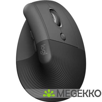 Logitech Lift Zwart Ergnomische Draadloze Muis, Computers en Software, Verzenden, Nieuw, Logitech