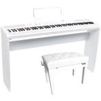 Fazley FSP-200-W digitale piano wit + onderstel wit +, Verzenden, Nieuw
