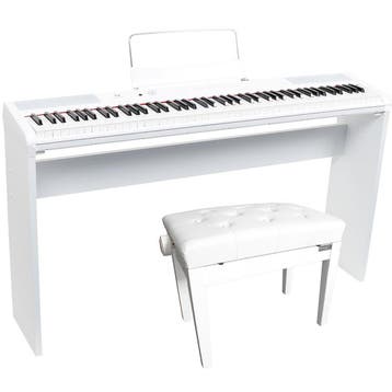 Fazley FSP-200-W digitale piano wit + onderstel wit +, Muziek en Instrumenten, Verzenden, Nieuw