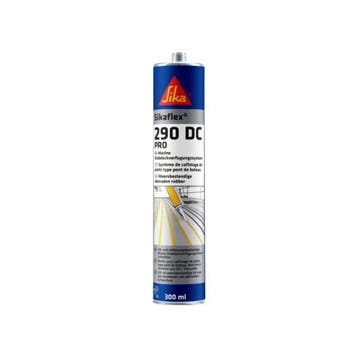 Sikaflex 290 DC pro deknaden kit 300ml zwart, Ophalen of Verzenden, Nieuw, Overige typen