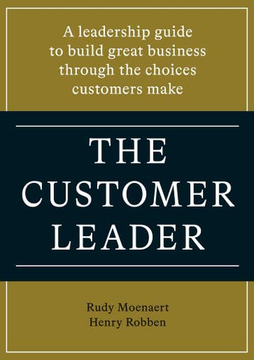 The customer leader - Rudy Moenaert 9789493282049, Verzenden, Zo goed als nieuw, Rudy Moenaert