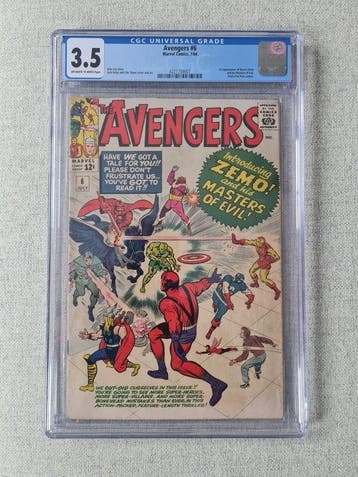 The Avengers (Vol. 1) #6 - The Mighty Avengers Meet the, Nieuw