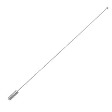 1 x Hoedenspeld met dopje ca. 121 x 30 mm – Ø 1 mm (Speld, Ophalen of Verzenden, Nieuw, Kraal