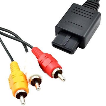 Gamecube naar TV Kabel AV / Scart GameCube, Ophalen of Verzenden, Zo goed als nieuw, Gamecube