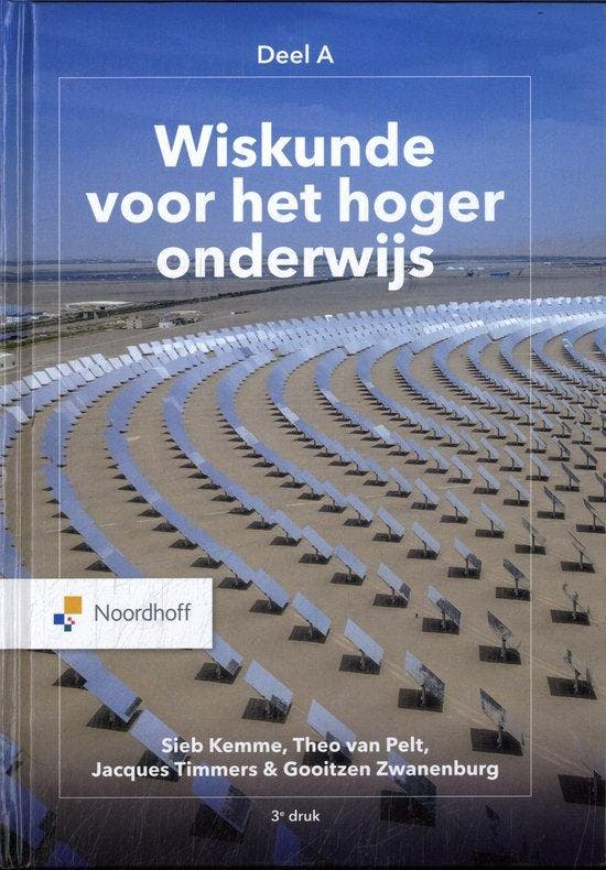 9789001277673 Wiskunde voor het hoger onderwijs A, Boeken, Schoolboeken, Zo goed als nieuw, Verzenden