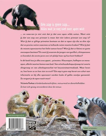 Eén aap is geen aap 9789050118088 Victoria Farkas, Boeken, Verzenden, Zo goed als nieuw, Victoria Farkas