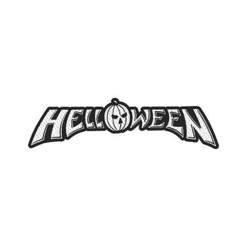 Helloween - Logo - patch officiële merchandise, Verzamelen, Ophalen of Verzenden, Nieuw, Kleding