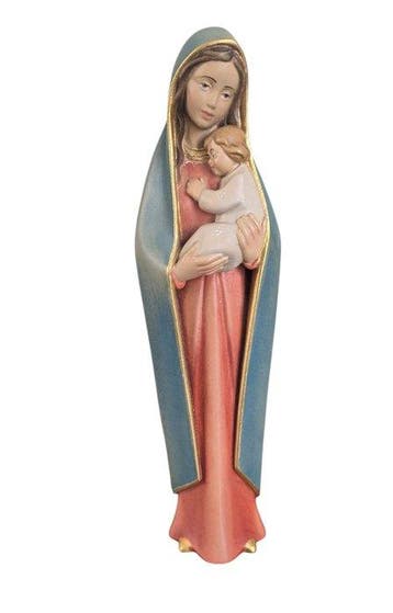 Wachs Wesely - sculptuur, Heilige Maria mit Kind - 30 cm -, Antiek en Kunst