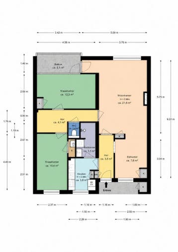 Te huur: Appartement Henri Dunantlaan in Apeldoorn, Gelderland, Apeldoorn, Appartement