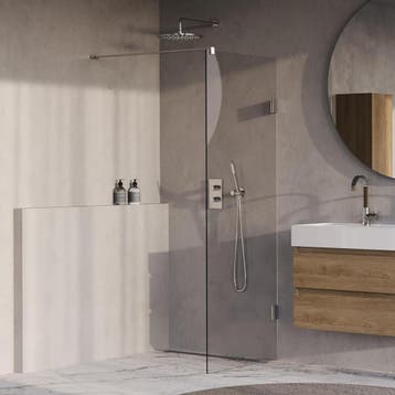 Brauer Void - Inloopdouche - Helder Glas - 70 x 200 cm -, Ophalen of Verzenden, Nieuw, Rvs