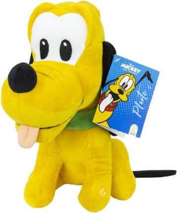 DISNEY PLUCHE PLUTO MET GELUID 28CM, Ophalen of Verzenden, Nieuw