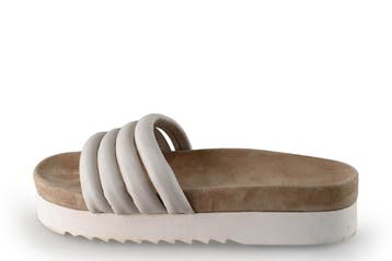 Manuel Slippers in maat 39 Wit, Slippers, Verzenden, Wit, Zo goed als nieuw