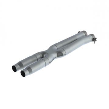 MBRP 16-19 Ford Mustang GT350 3in Resonator Delete X-Pipe -, Ophalen of Verzenden, Nieuw