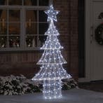 vidaXL Kerstboom met 240 LED Koudwit 180 cm Acryl, Diversen, Verzenden, Nieuw