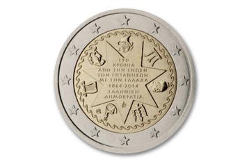 2 euro Ionische eilanden 2014 - Griekenland, Verzenden