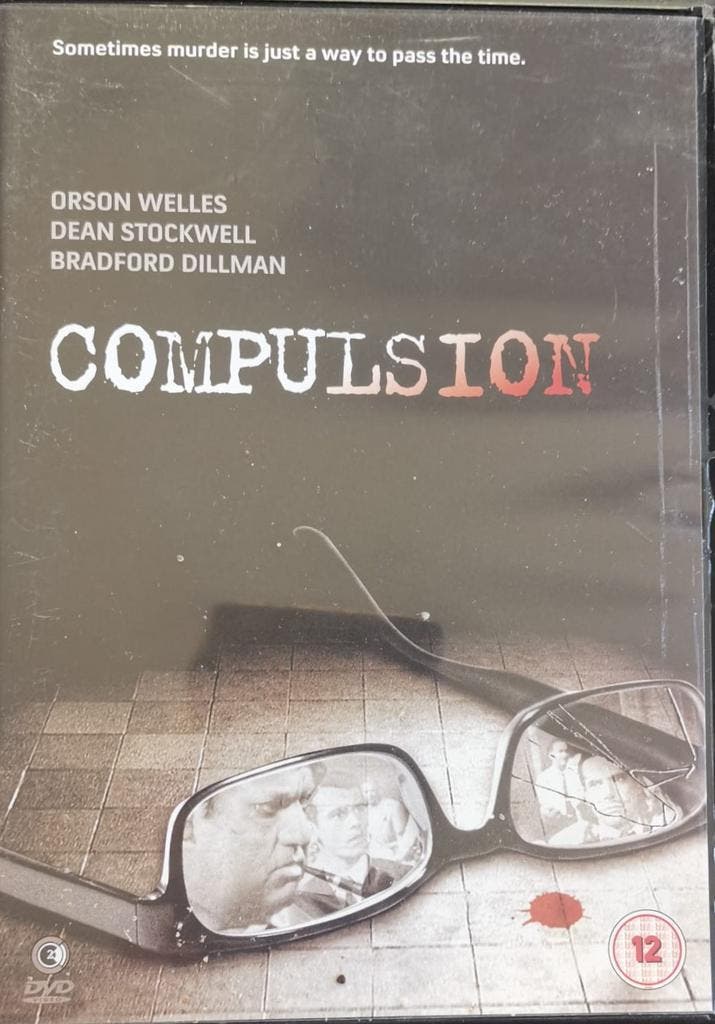 Compulsion (Richard Fleischer)             Gratis verzenden, Cd's en Dvd's, Dvd's | Tv en Series, Zo goed als nieuw, Vanaf 12 jaar