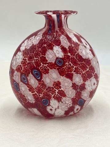 Campanella livio vaso in murrine colorate - Beeldje - Vaso -