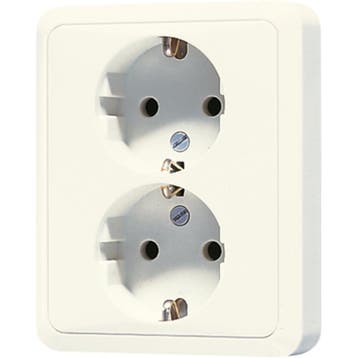 Jung CD500 wandcontactdoos (WCD-schakelmateriaal) (Europese, Verzenden, Nieuw, Overige typen