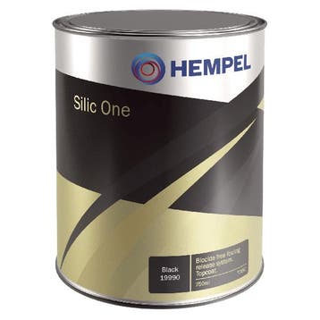 Hempels Silic One 77450 Black  0,75l, Watersport en Boten, Ophalen of Verzenden, Nieuw, Verven