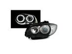 Xenon look Koplampen met LED Angel Eyes voor BMW 1 Serie E81, Ophalen of Verzenden