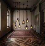 Industriële Retro Hanglamp – Vintage IJzeren Lamp voor Keuke, Verzenden, Nieuw