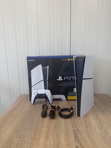 PlayStation 5 slim digital | controller | 2 maanden garantie, Spelcomputers en Games, Spelcomputers | Sony PlayStation 5, Ophalen of Verzenden