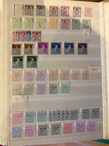België 1940/2000 - Allerlei Papiersoorten - BPB ..., Gestempeld