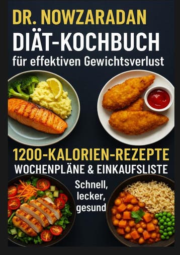 Dr. Nowzaradans Diät-Kochbuch Für Effektiven Gewichtsverlust, Ophalen of Verzenden, Nieuw, Ella Feldgrill