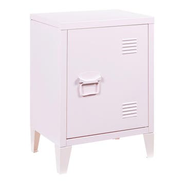 Nachtkastje Inari metaal 57x40x30 cm roze [en.casa], Huis en Inrichting, Verzenden, Nieuw
