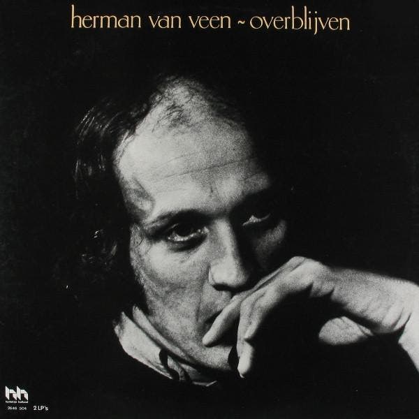 Herman van Veen - Overblijven, Cd's en Dvd's, Vinyl | Pop, Gebruikt, Ophalen of Verzenden