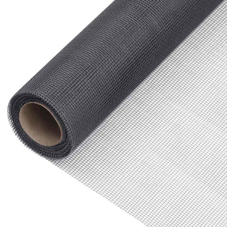 vidaXL Gaas 80x1000 cm glasvezel grijs, Tuin en Terras, Schuttingen, Nieuw, Overige materialen, Minder dan 1 meter, Verzenden