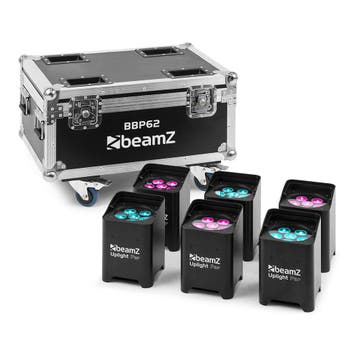 BeamZ set met 6x BBP62 uplights voor binnen en buiten in, Verzenden, Nieuw
