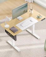Elektrisch Sta Bureau 120 cm – Met Geheugen & Organizer Hout, Verzenden, Nieuw