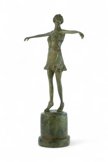 Pierre Chenet (XX-XXI) - sculptuur, Dancer in Art Deco style