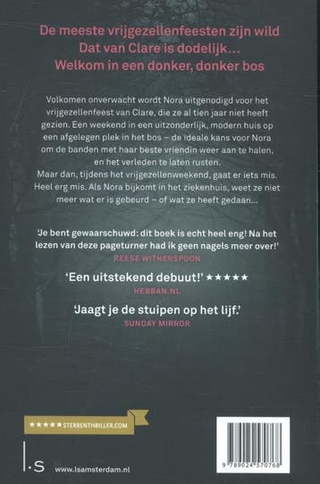 In een donker, donker bos 9789024570768 Ruth Ware, Boeken, Thrillers, Verzenden, Gelezen, Ruth Ware