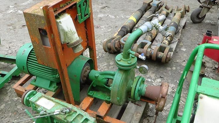 3 duims Centrifugaal pomp met elektramotor, Zakelijke goederen, Machines en Bouw | Pompen en Compressoren