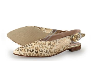 Pertini Slingbacks in maat 38 Goud, Pertini, Overige kleuren, Verzenden, Gedragen