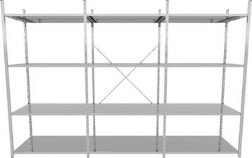 Voordeelrij g3 legbordstelling - b1000 x d300 mm - Breedte, Ophalen of Verzenden