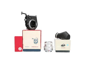 Leica visoflex 3 + prism finder + 16464j + 16464k, Ophalen of Verzenden, Zo goed als nieuw