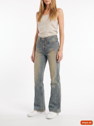 Wrangler Jeans Dames maat W27 / L31 Grijs Vintage, Ophalen of Verzenden, Nieuw