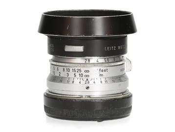 Leica 35mm f/2.8 Summaron (11670) - 1 jaar garantie, Ophalen of Verzenden, Zo goed als nieuw, Leica
