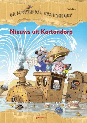 Nieuws uit kartondorp / De muizen uit Kartondorp - Walko, Verzenden, Zo goed als nieuw, Walko