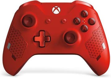 Xbox One S Controller - Sport Rood - Microsoft (origineel), Spelcomputers en Games, Spelcomputers | Xbox | Accessoires, Ophalen of Verzenden