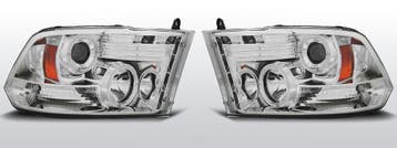 Koplampen | geschikt voor Dodge | Ram 2009-2018 | Angel Eyes, Verzenden, Nieuw, Dodge