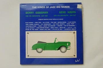 The Kings of Jazz Big Bands - Benny Goodman / Gene Krupa (2, Ophalen of Verzenden, Zo goed als nieuw