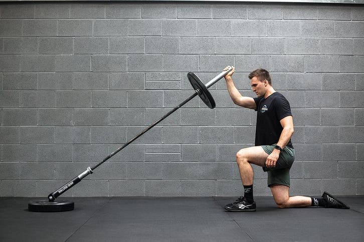 Plate Landmine steun voor lange Halterstangen 50mm, Sport en Fitness, Fitnessmaterialen, Overige typen, Nieuw, Ophalen of Verzenden