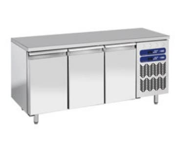 RVS Werkbank met Koel/vries Combinatie | 3 Deurs | 1809x7..., Verzenden, Nieuw in verpakking