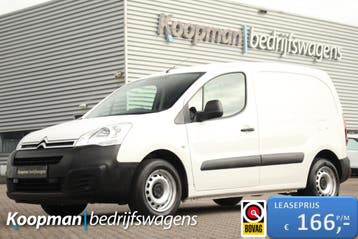 Citroën Berlingo 1.6 BlueHDI 75pk Club, Gebruikt, Euro 6, Citroën, Wit
