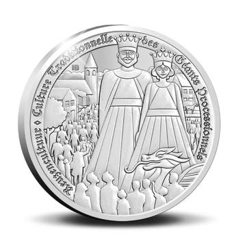 België 20 euromunt 2026 ‘Reuzencultuur in België’ Zilver, Postzegels en Munten, Munten | België, Verzenden